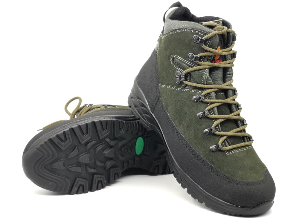 Ботинки "КС-СЕЙФТИ" 160 зеленые / "KS-SAFETY" 160 green