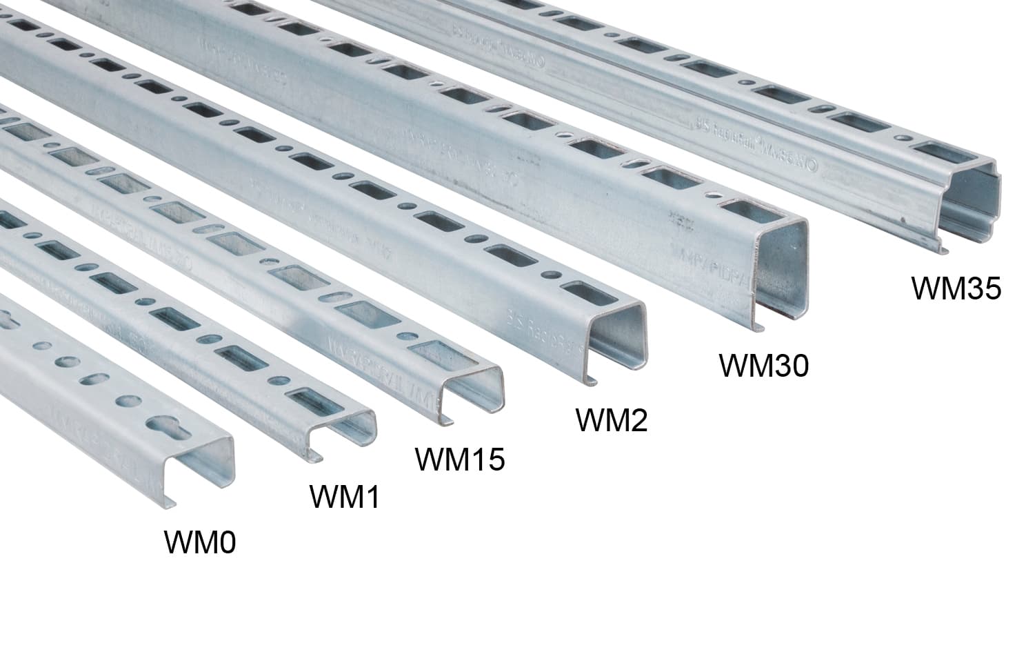 Walraven 650 5 000 BIS RapidRail Профиль WM0 (pg) 27x18х1,2х2000мм
